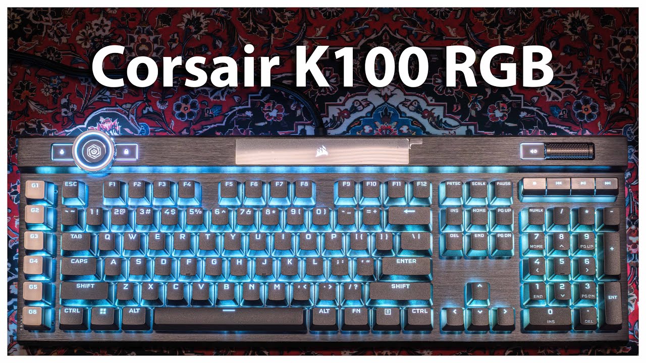 Corsair K100 RGB CHERRY MX Speed | Лёгкая ретроспектива на ТОПовую механику