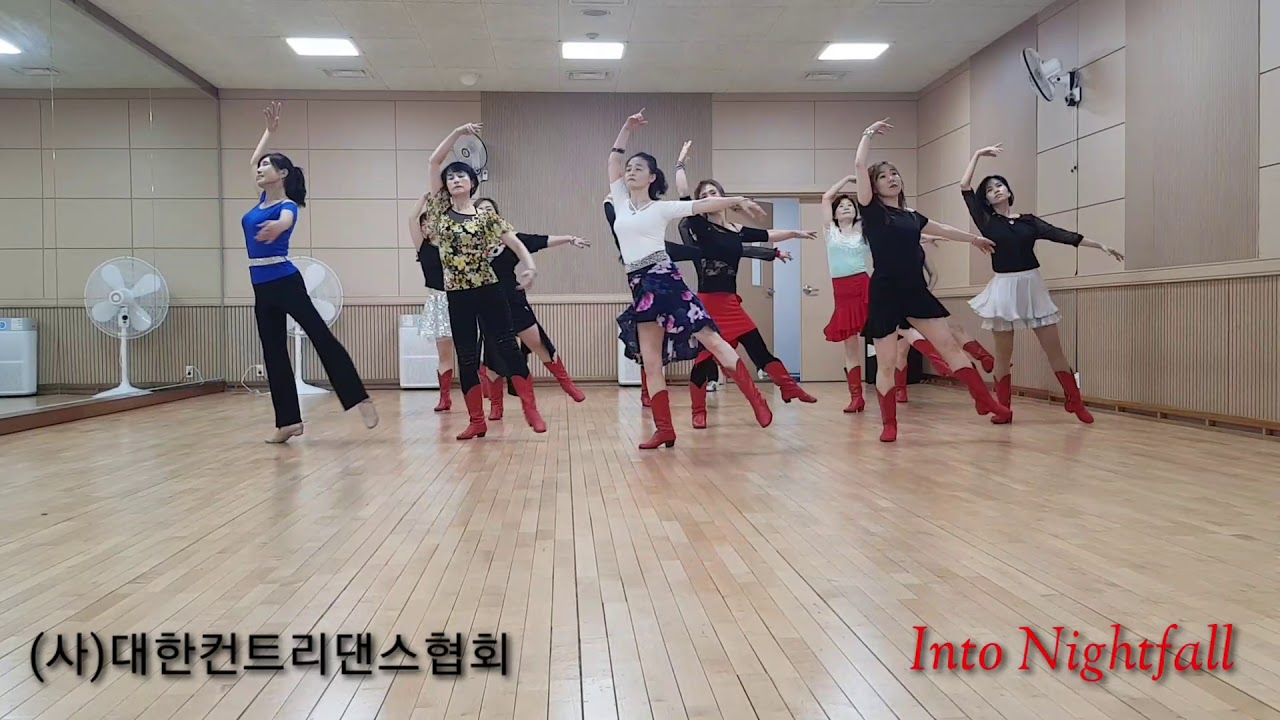 Into Nightfall Line Dance (Dance & Count)