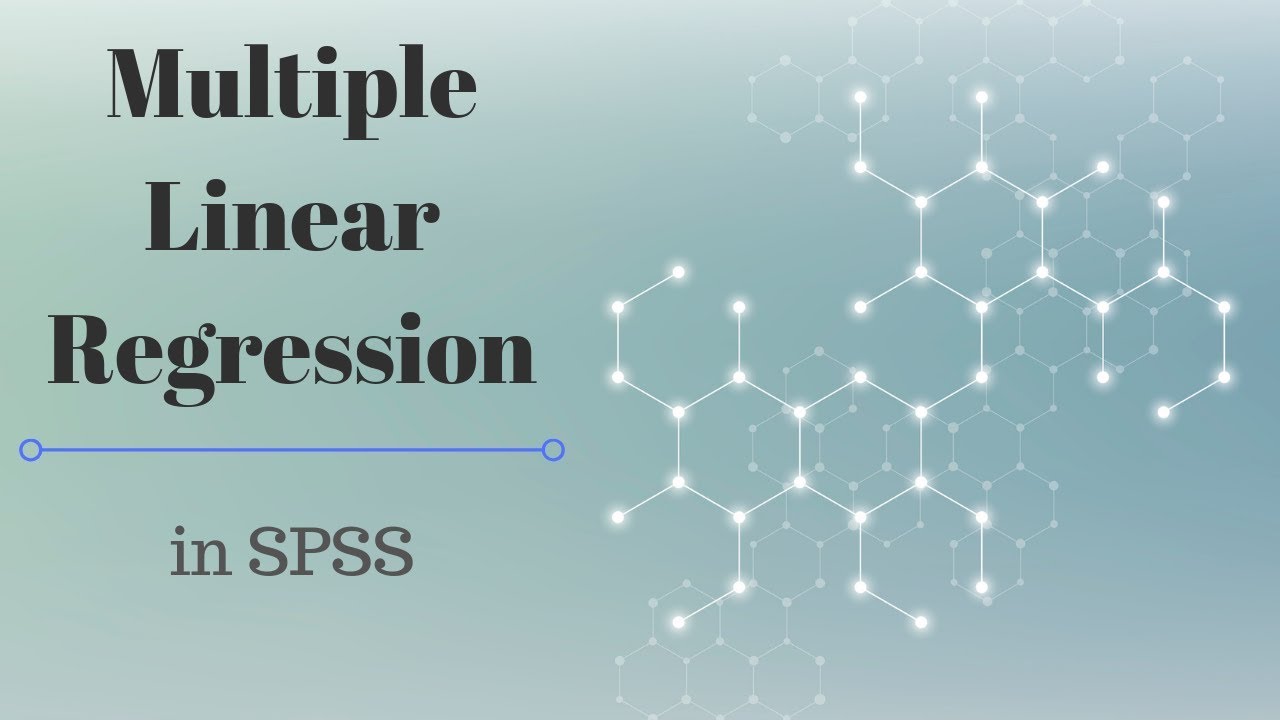 Multiple Linear Regression – in SPSS