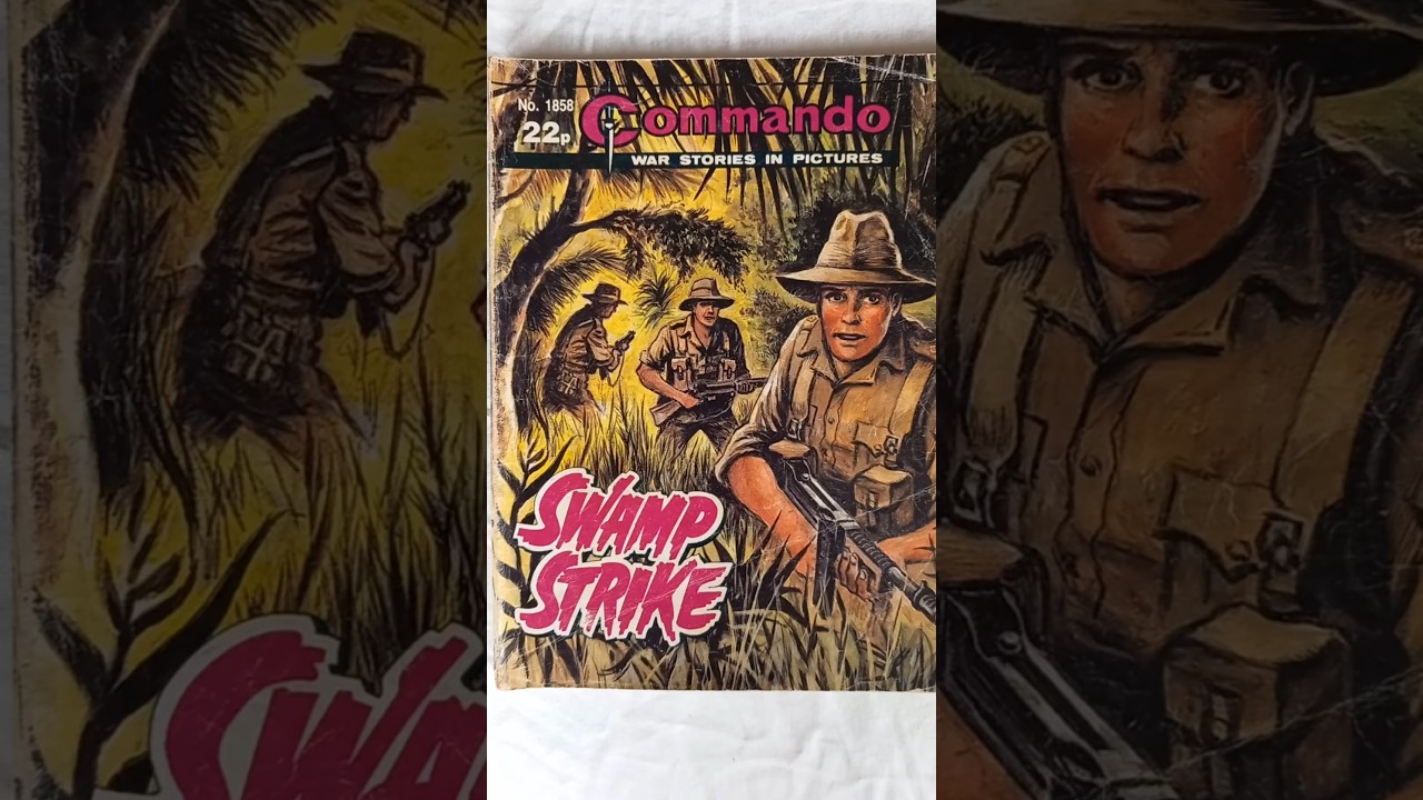 Swamp strike-Commando comics-DC Thomson.