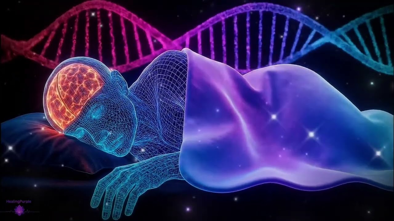 Deep Sleep Healing, Calm Overthinking, High Vibration Energy Flow| 432Hz + 528Hz + 963Hz [No Ads]