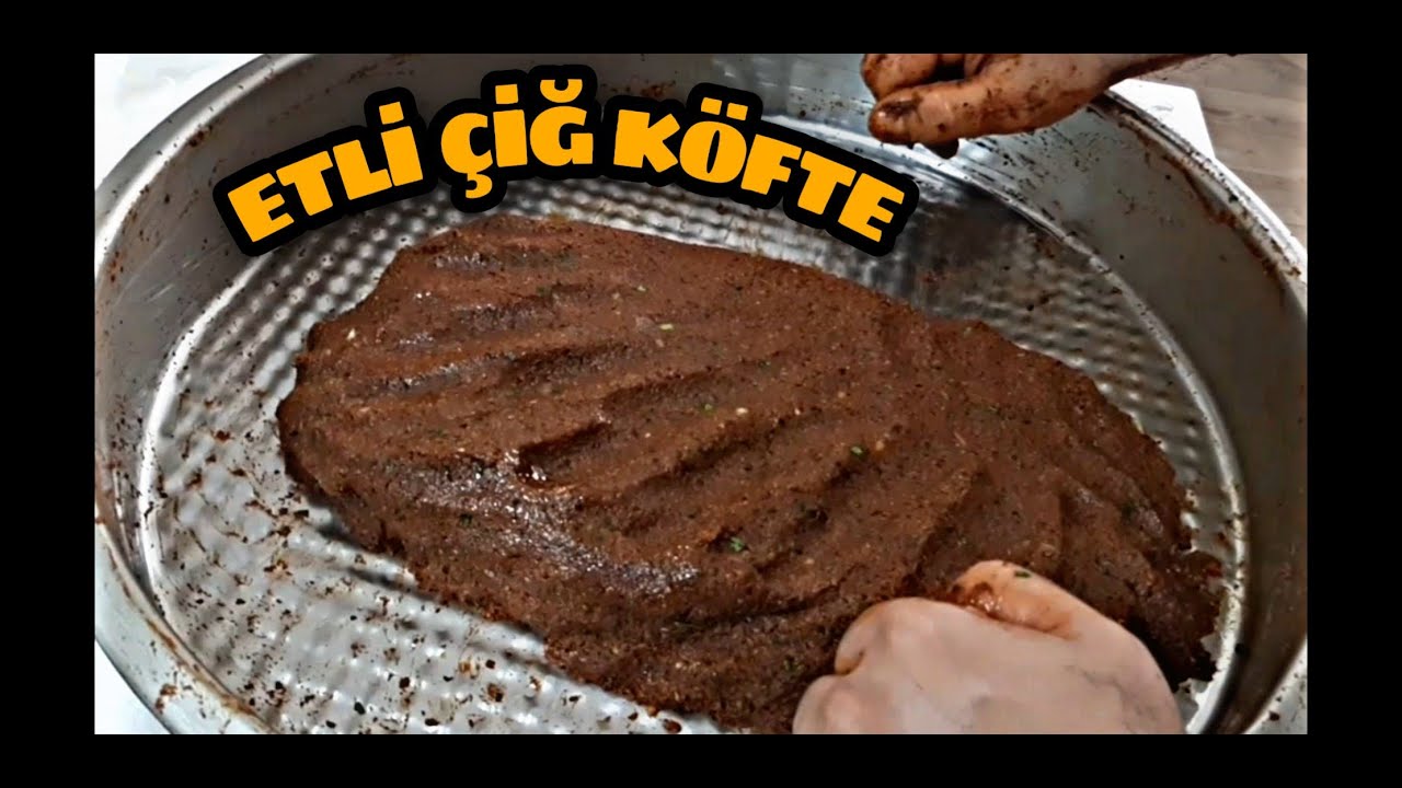 ORJİNAL ETLİ ÇİĞKÖFTE YAPIMI