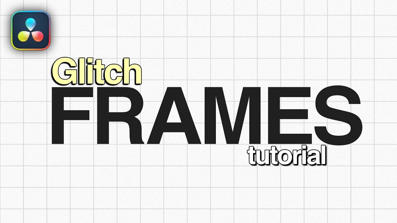 Davinci Resolve | ADVANCED Glitch Tutorial | One Frame Glitches | AMV | No Plugins