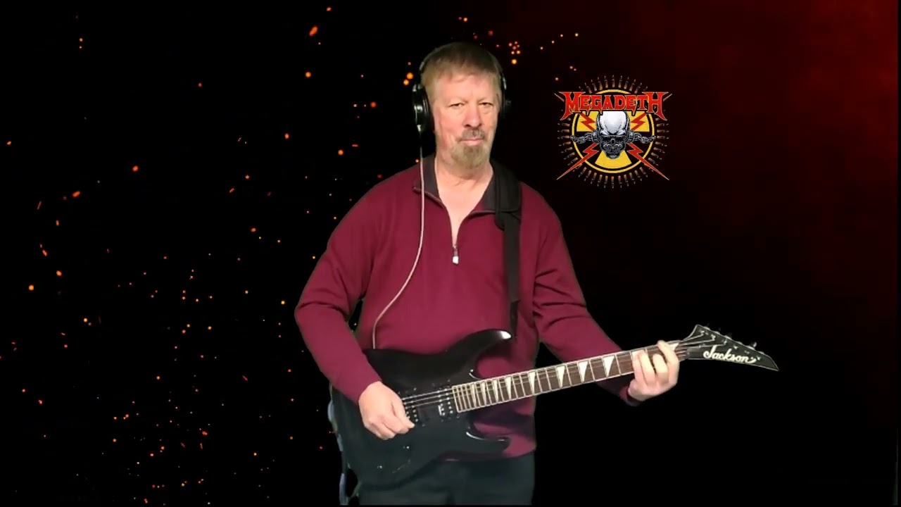 Megadeth Let There be Shred guitar cover