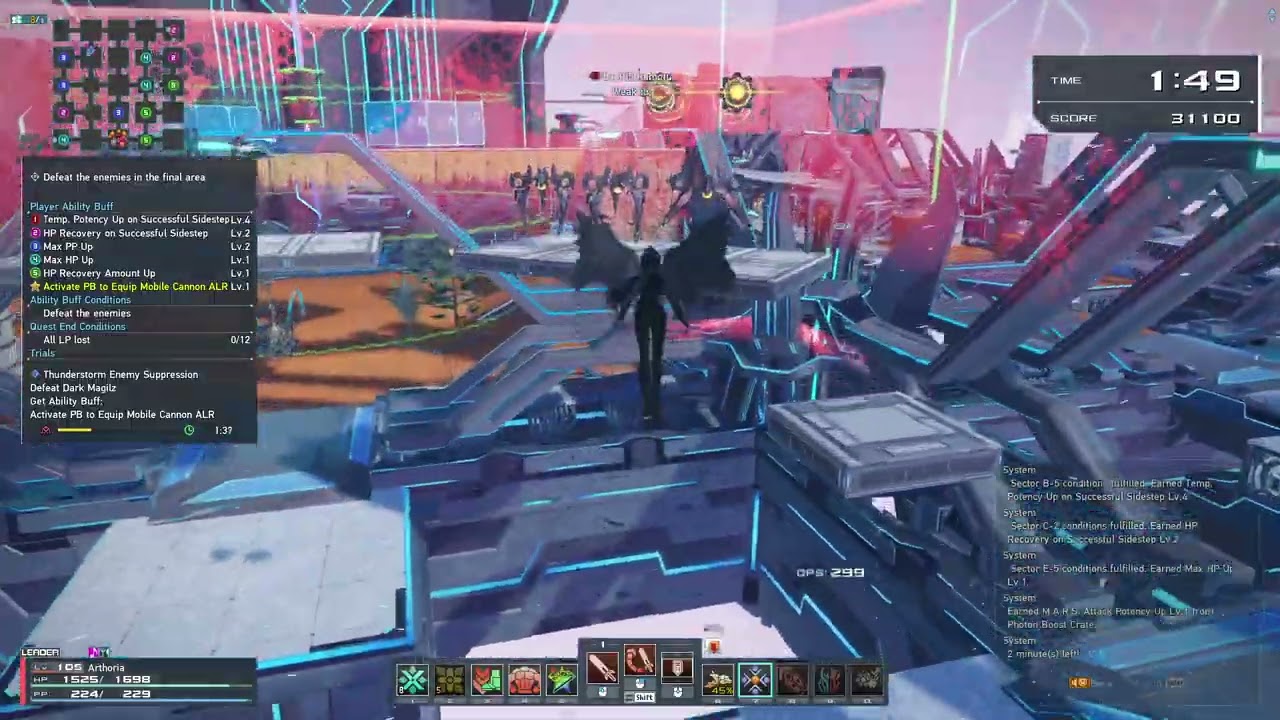 RDNA2 GPU with FSR4 - PSO2New Genesis - RX 6700 XT (Optiscaler + DLSS Swapper) - Leciel Exploration