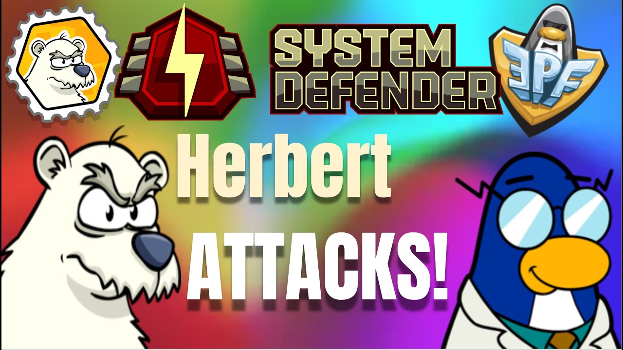 Club Penguin Online System Defenders Herbert Attacks + No Damage