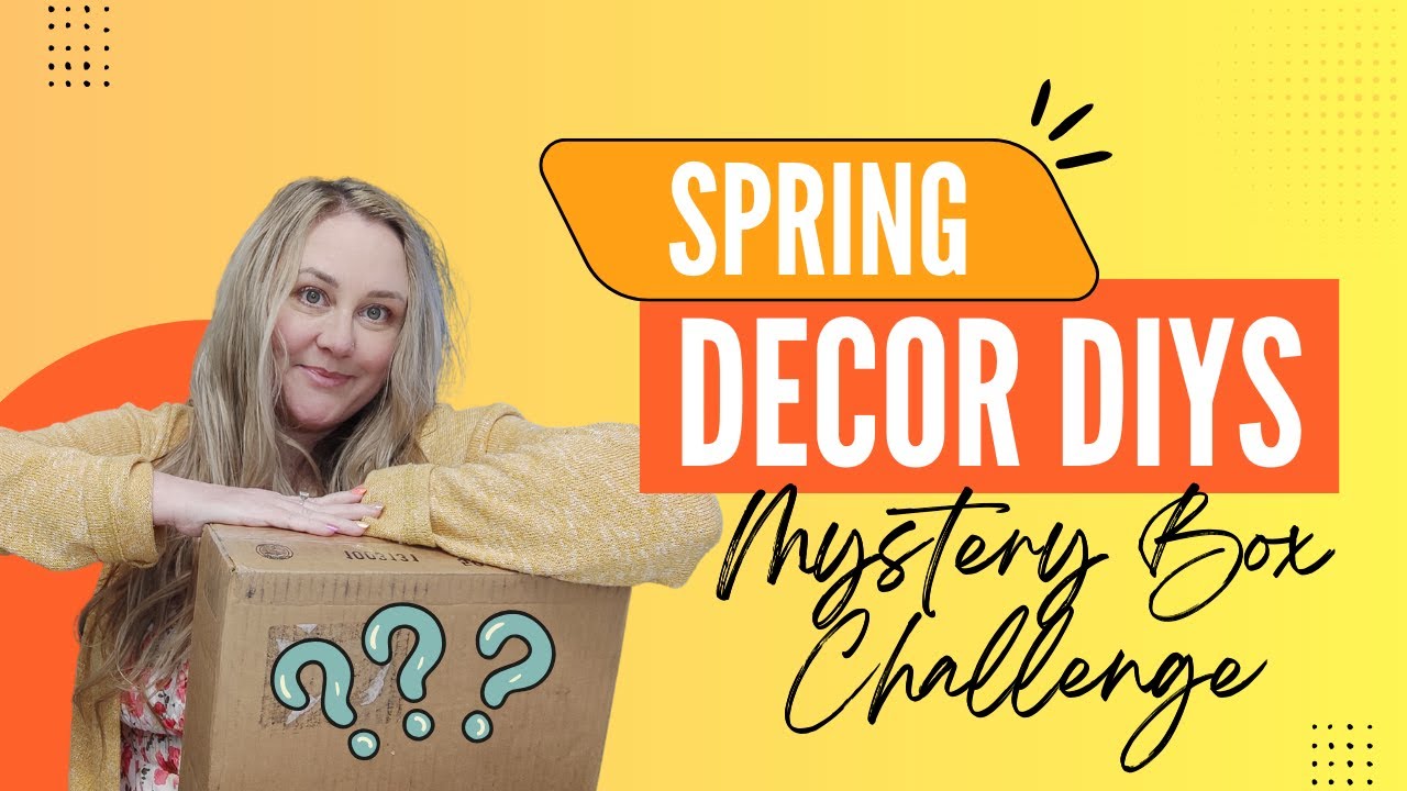 WOW!!!! Spring DIYs Made With Mystery Items!!! | Mystery Box Challenge | DIYs on a Budget