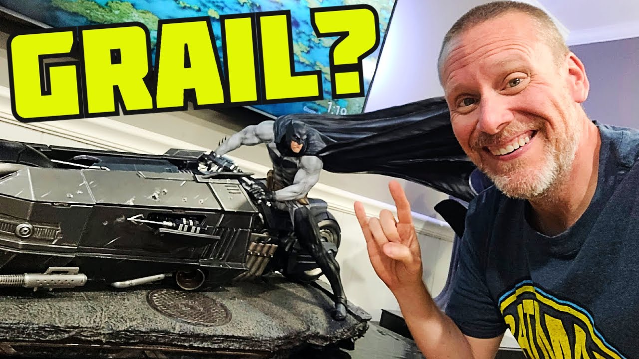 GRAIL ACHIEVED? Batman: White Knight [Batcycle Edition] Statue Review | XM Studios