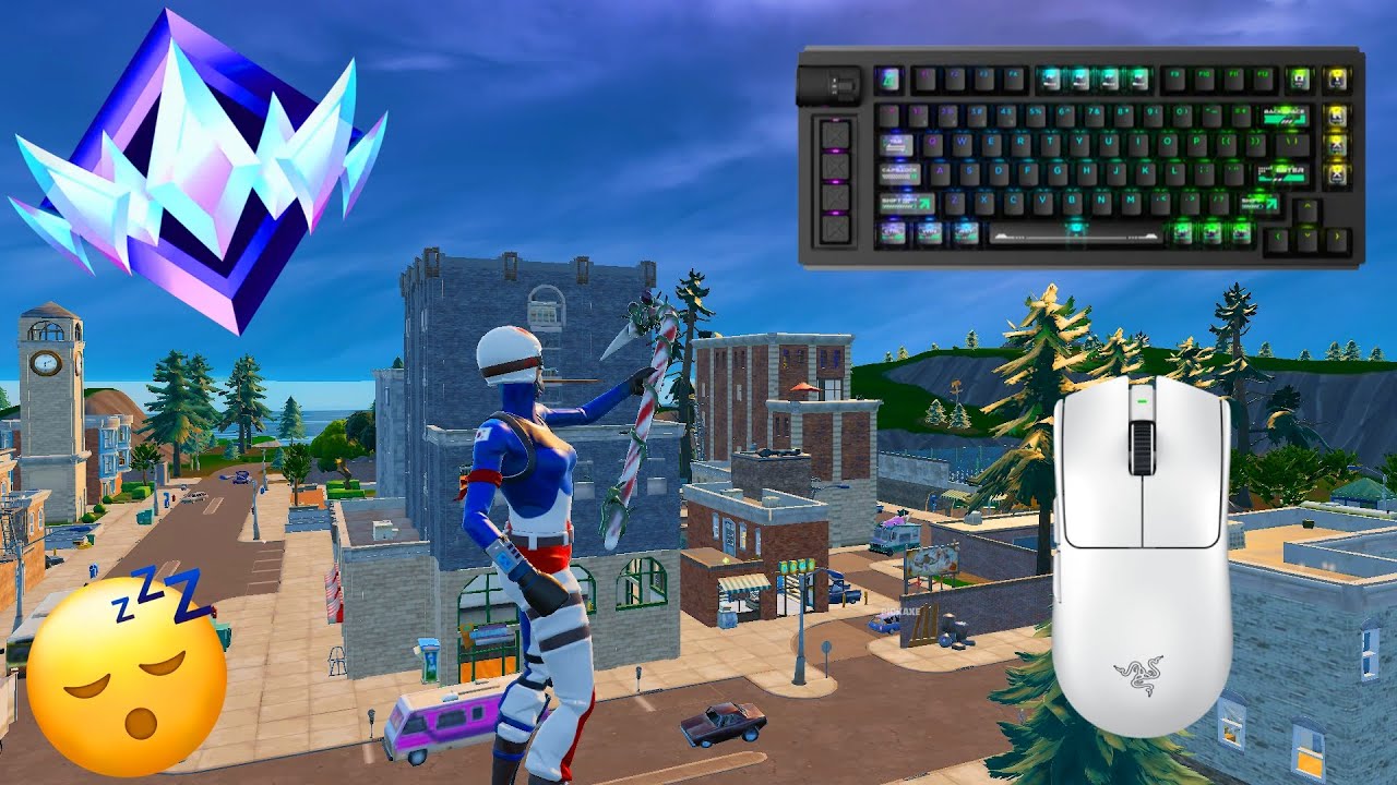 Unboxing Lemokey L1 HE Keyboard + Fortnite Handcam With Satisfying Keyboard Sounds 😴