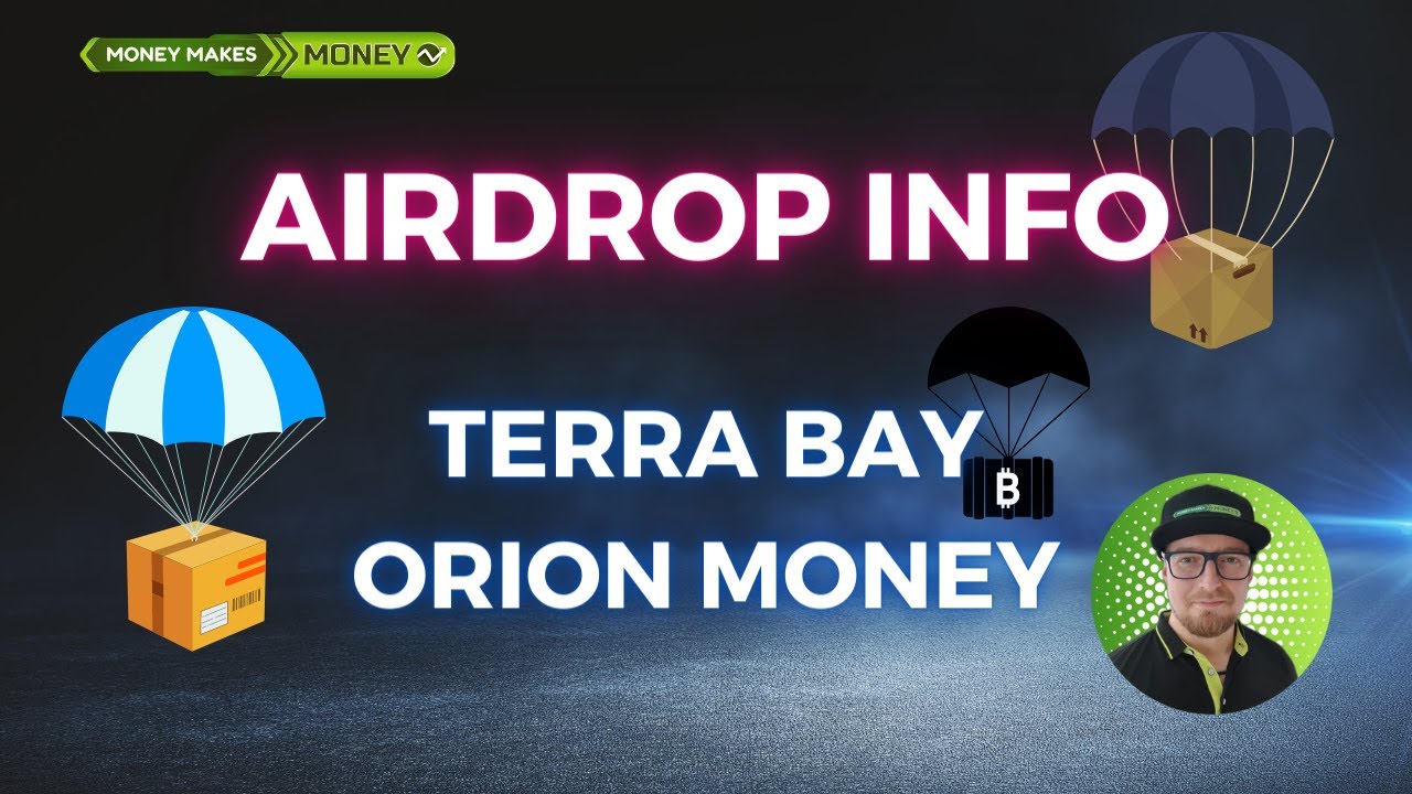 Świeże Info o AIRDROPach dla Stakerow LUNA - TerraBay + Orion Money