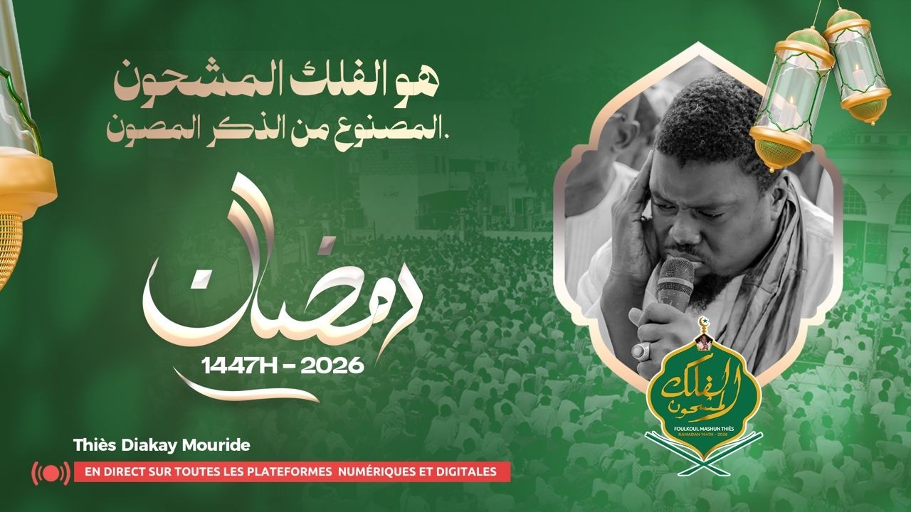 🛑EN DIRECT THIES : Jour 5 |  Foulkou Mashun Thies | Ramadan 1447H / 2026
