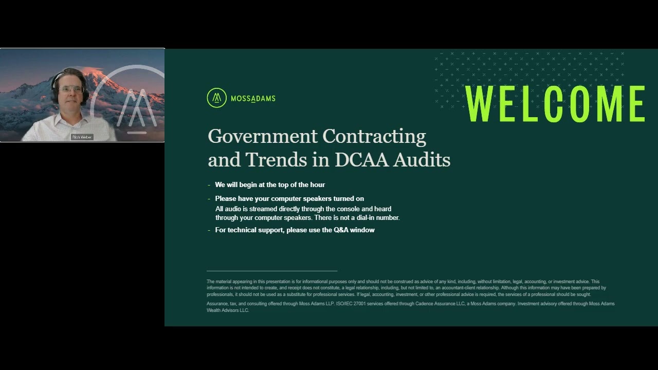 Government Contracting and Trends in DCAA Audits