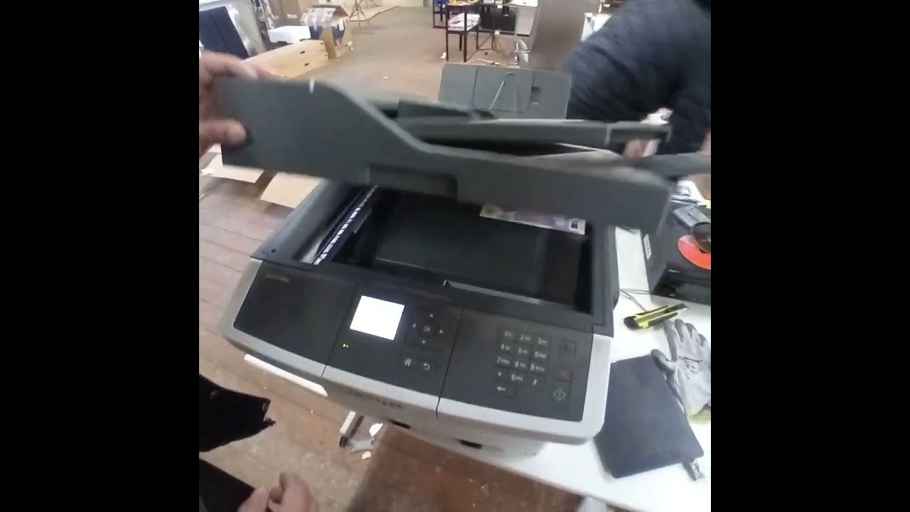 LEXMARK CX310DN SCANNER PRINTER DEMONSTRATION