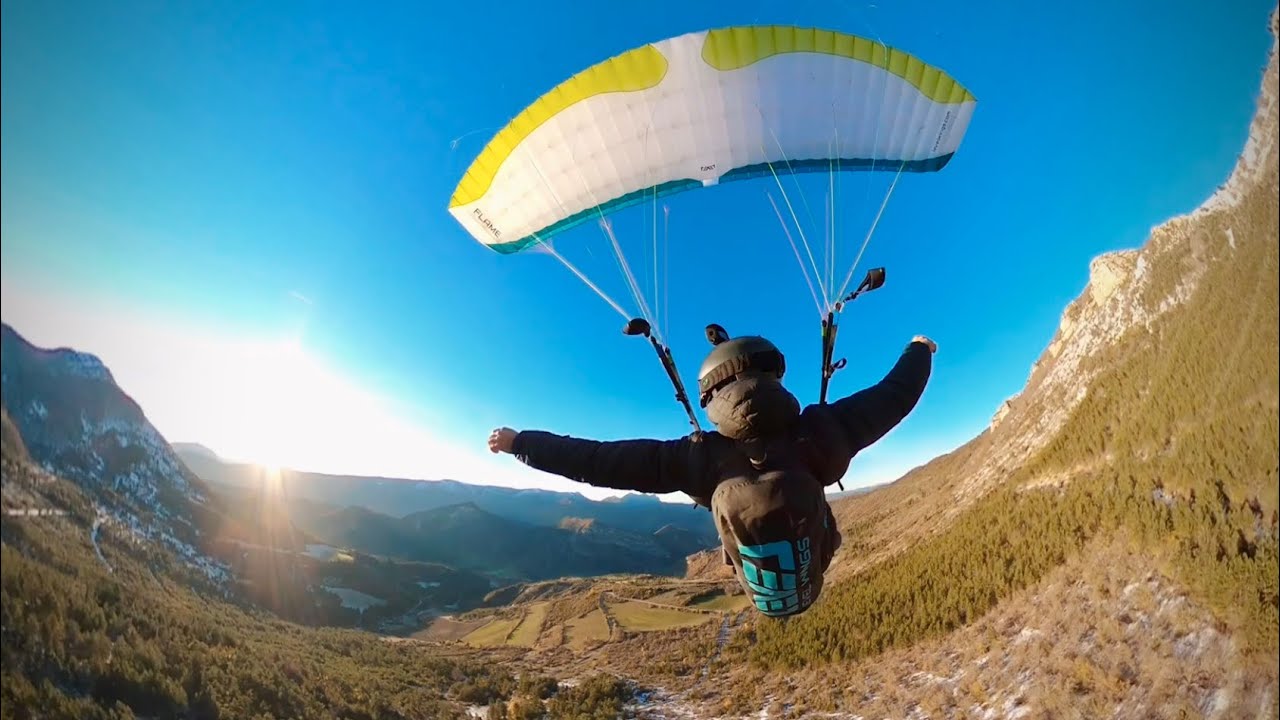 Speedflying - Neige Lavandes - LevelWings Flame 8