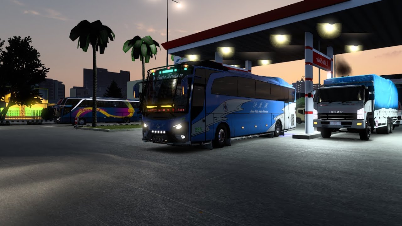 TUNDA TRIP,  LINTAS  MALAM KE PEKAN BARU  #live #eurotrucksimulator2 #ets2