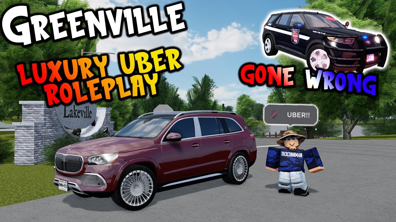 LUXURY UBER ROLEPLAY!! (GONE WRONG) || ROBLOX - Greenville Roleplay