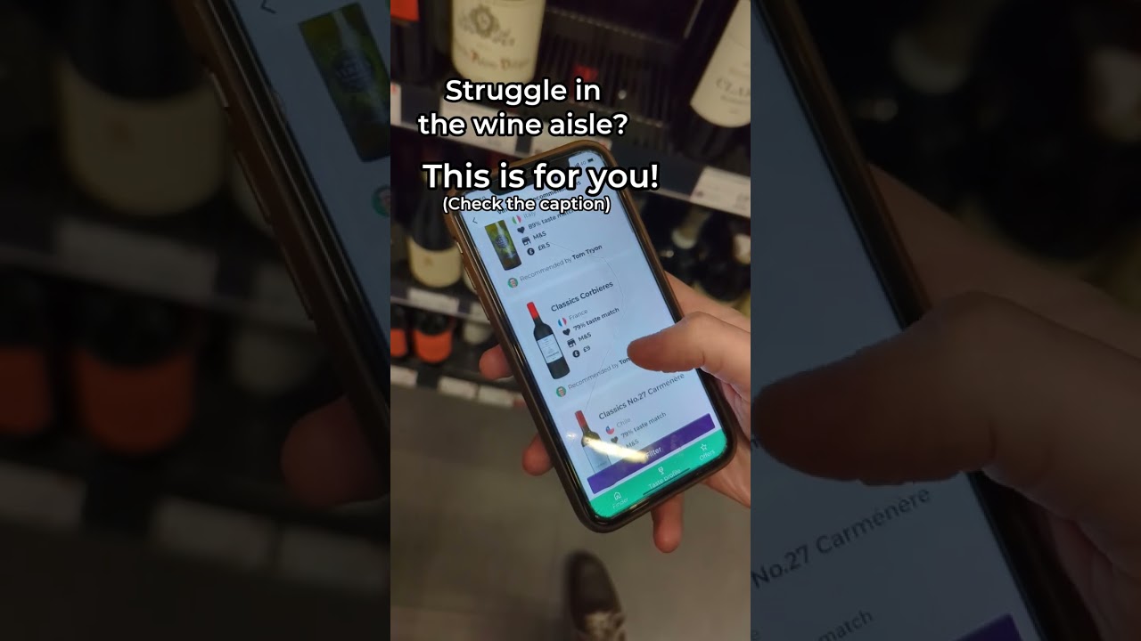 Supermarket wine finder
