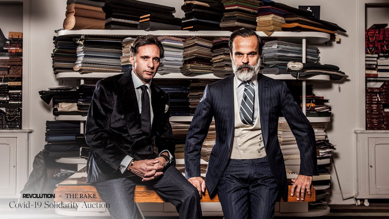 Cifonelli Donates Bespoke Suit Experience to The Rake and Revolution's Covid-19 Solidarity Auction