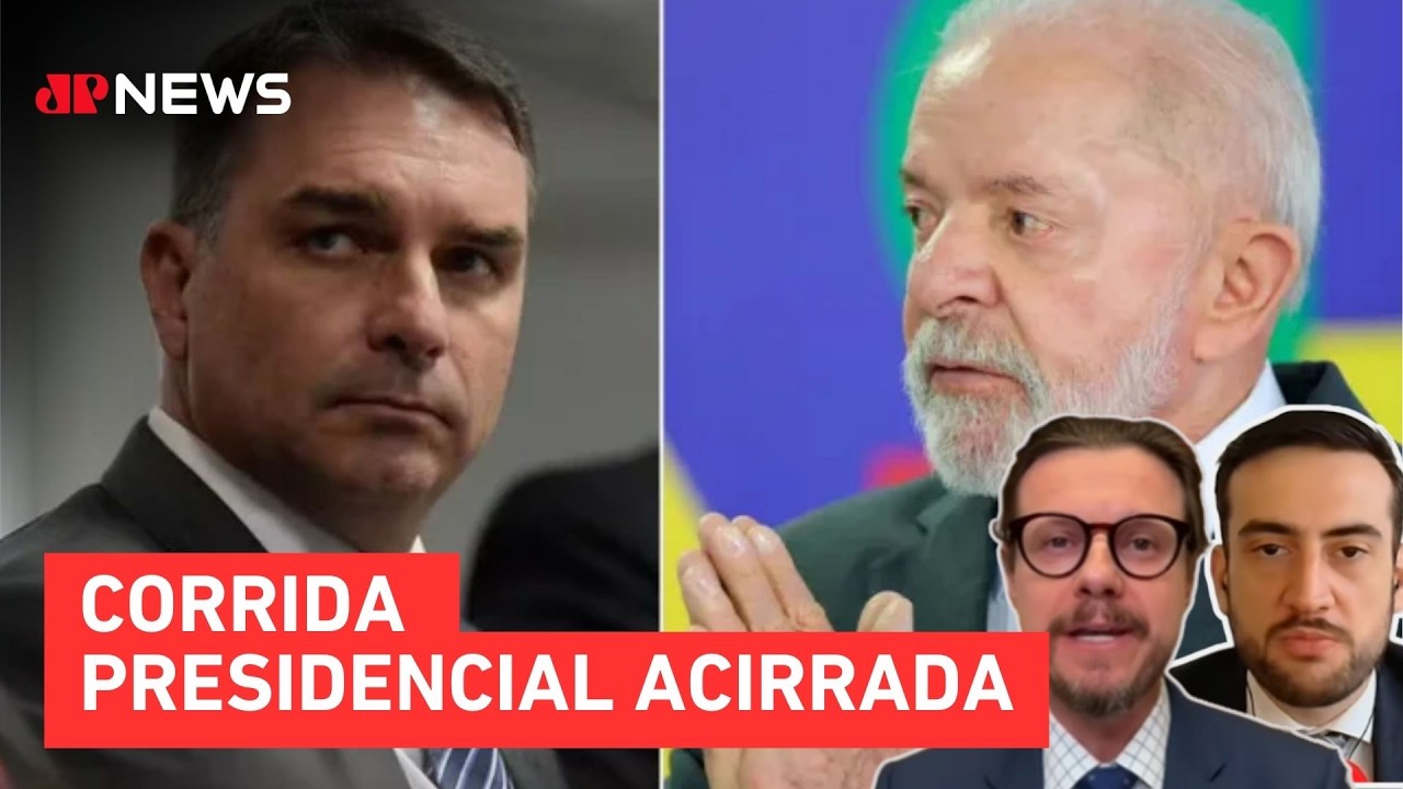 Pesquisa Real Time Big Data: Lula e Flávio se consolidam na disputa; Mehero e Thulio comentam