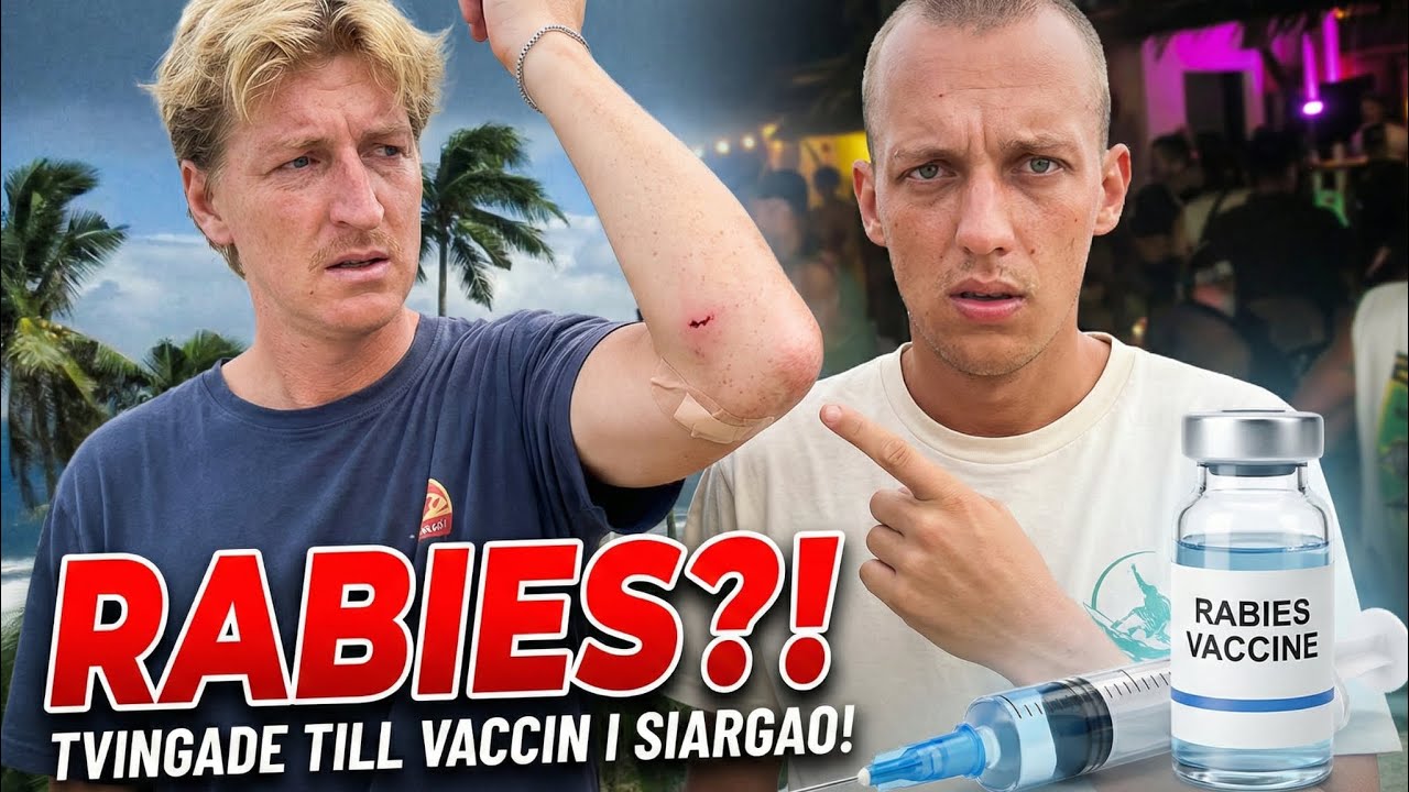 HAR VI FÅTT RABIES?! | SIARGAO 