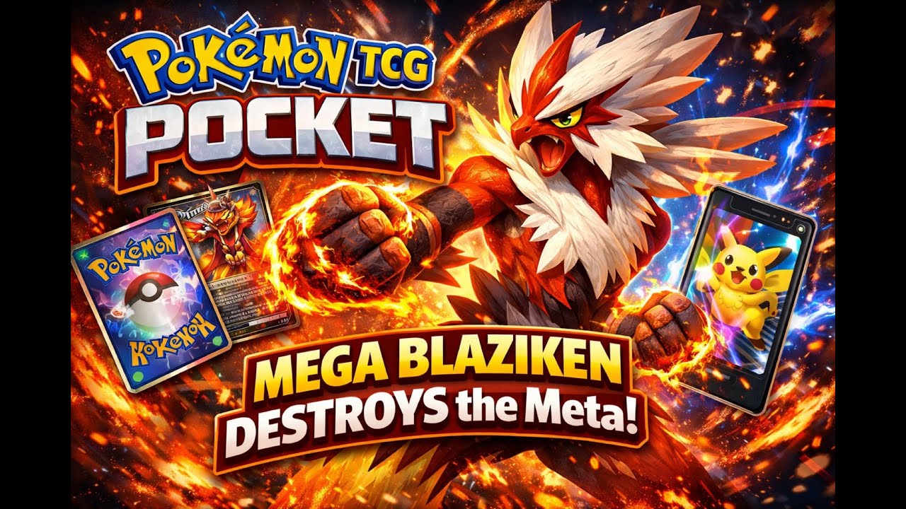 This Mega Blaziken Deck DESTROYS the Meta! | Pokemon TCG Pocket