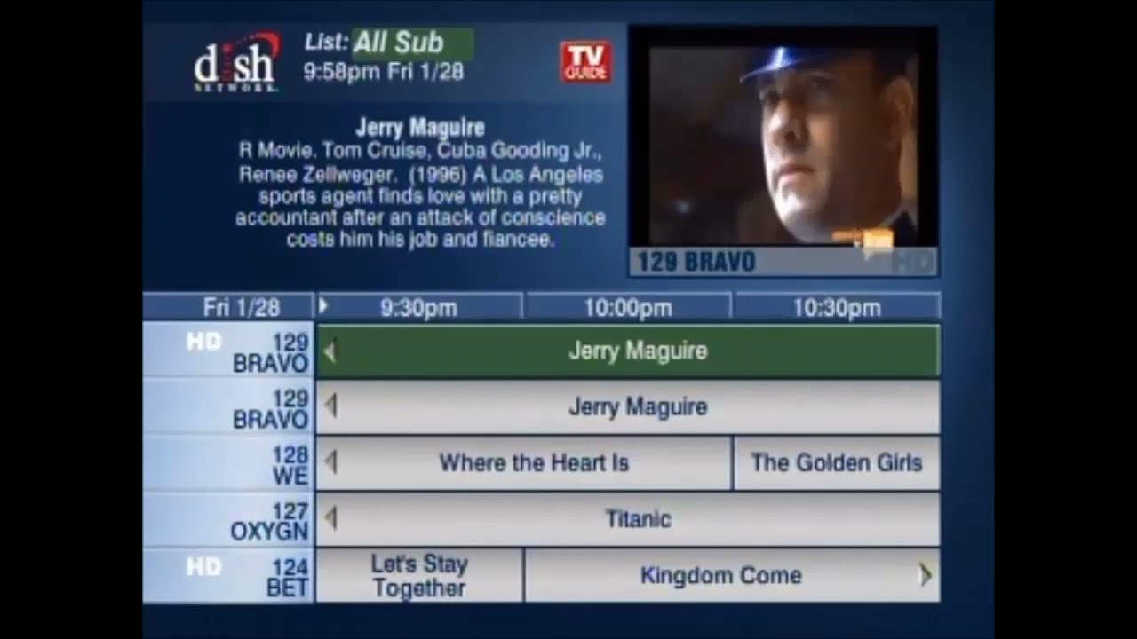 Channel Surfing On Dish Network, 01-28-2011