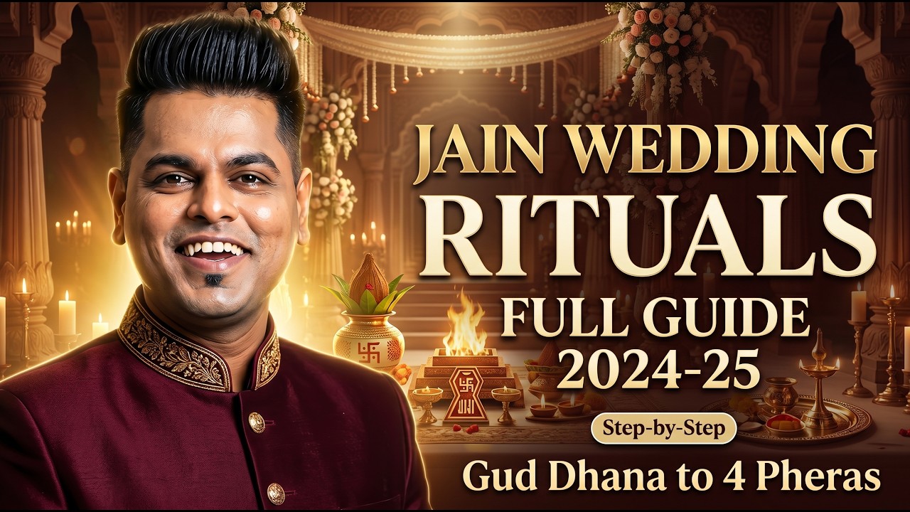 Jain Wedding Rituals Explained | Full Guide for 2024-25 | From Gud Dhana to 4 Pheras