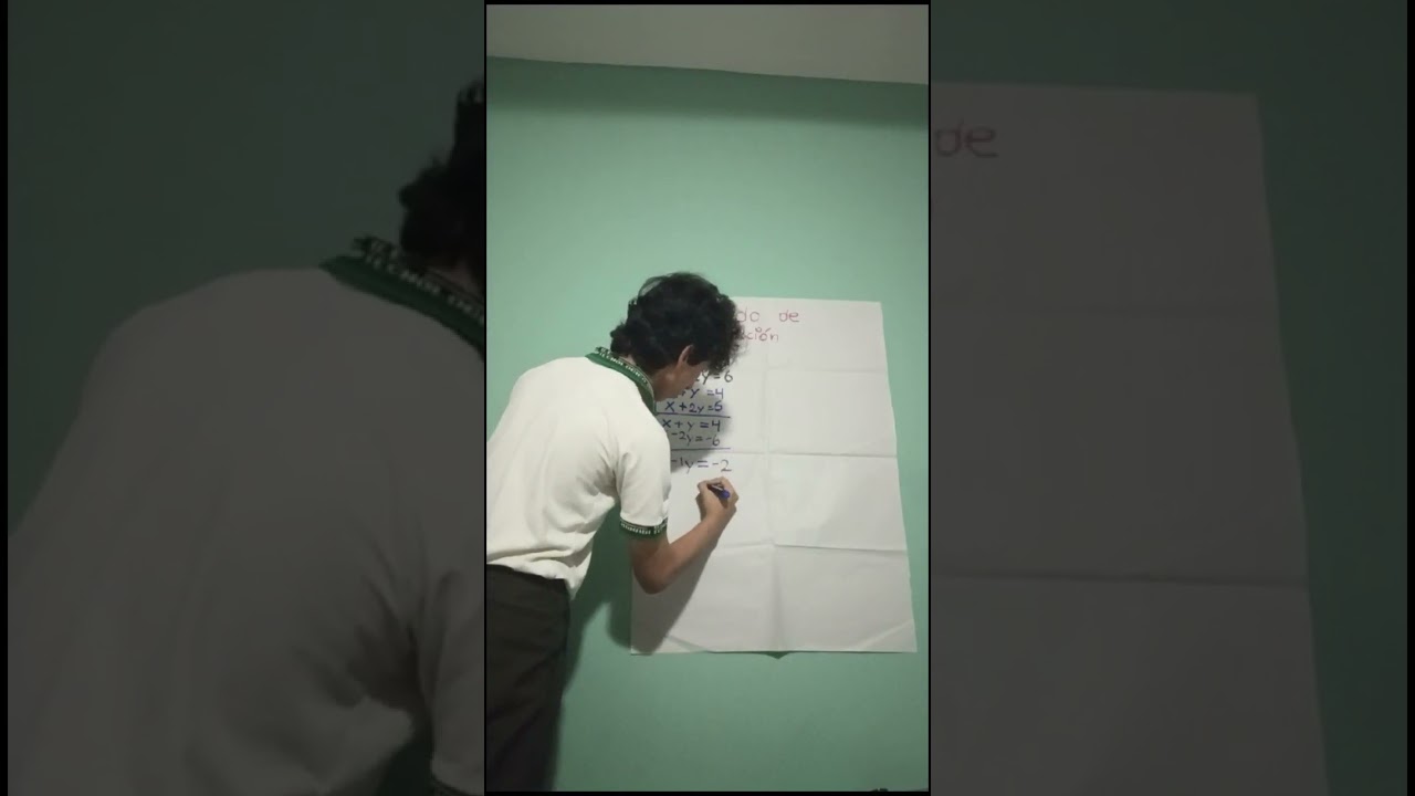 Sistema de Ecuaciones Eliminación