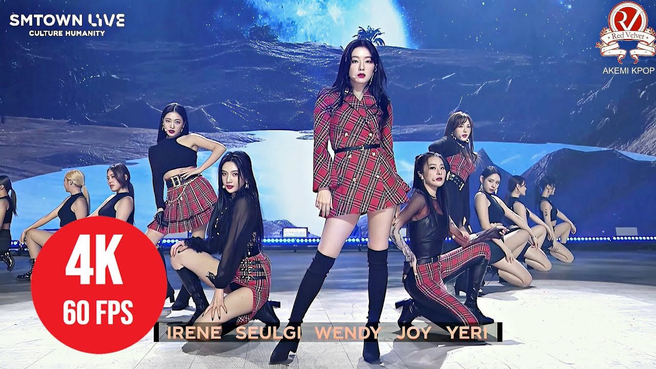 [ 4K LIVE ] Red Velvet - Bad Boy - (210101 SMTOWN LIVE Culture Humanity)