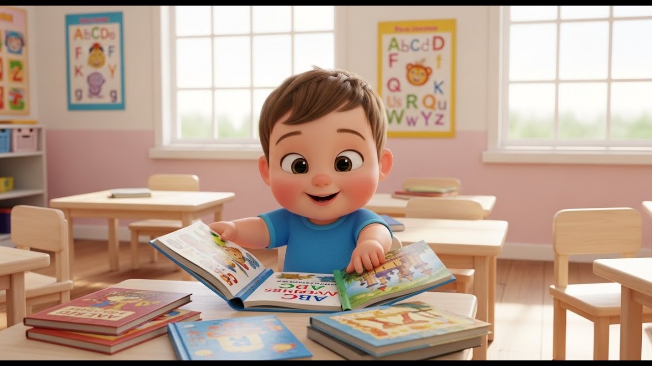 School Time Happy Path 🎒 | Back to School Song for Kids | Fun Learning Adventure