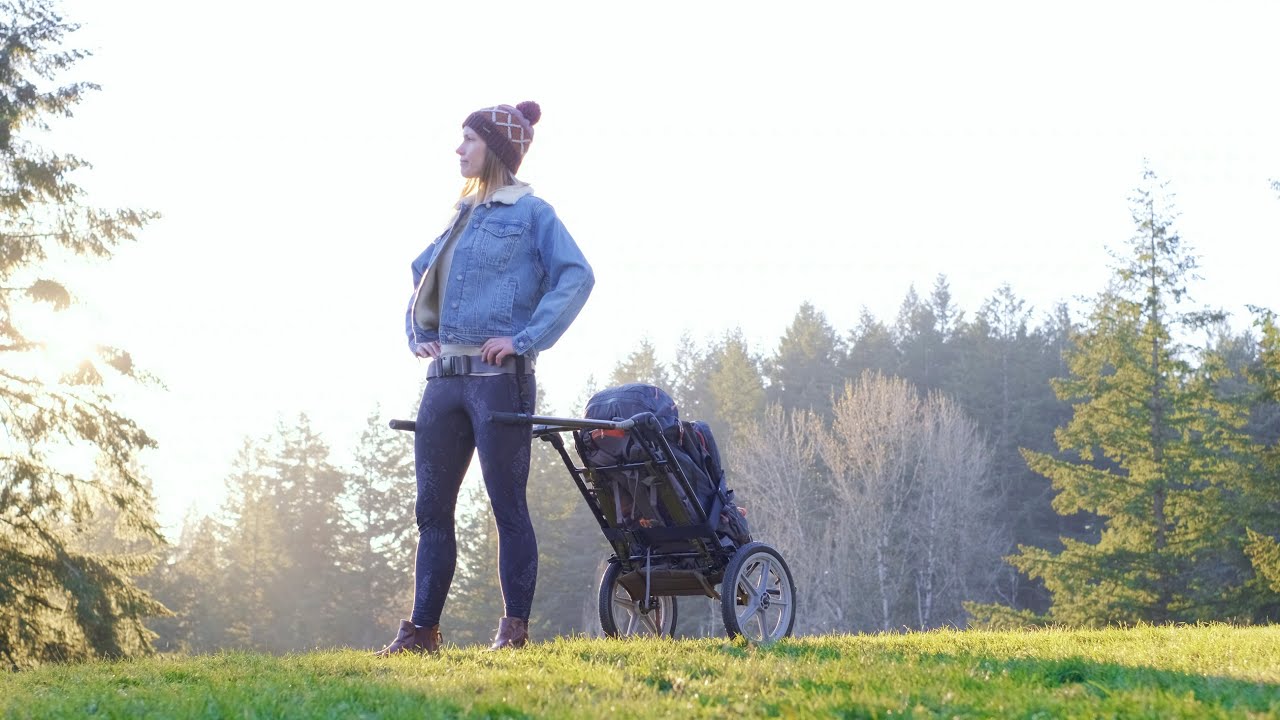 HipStar - The Best Hands-Free Hiking Trailer