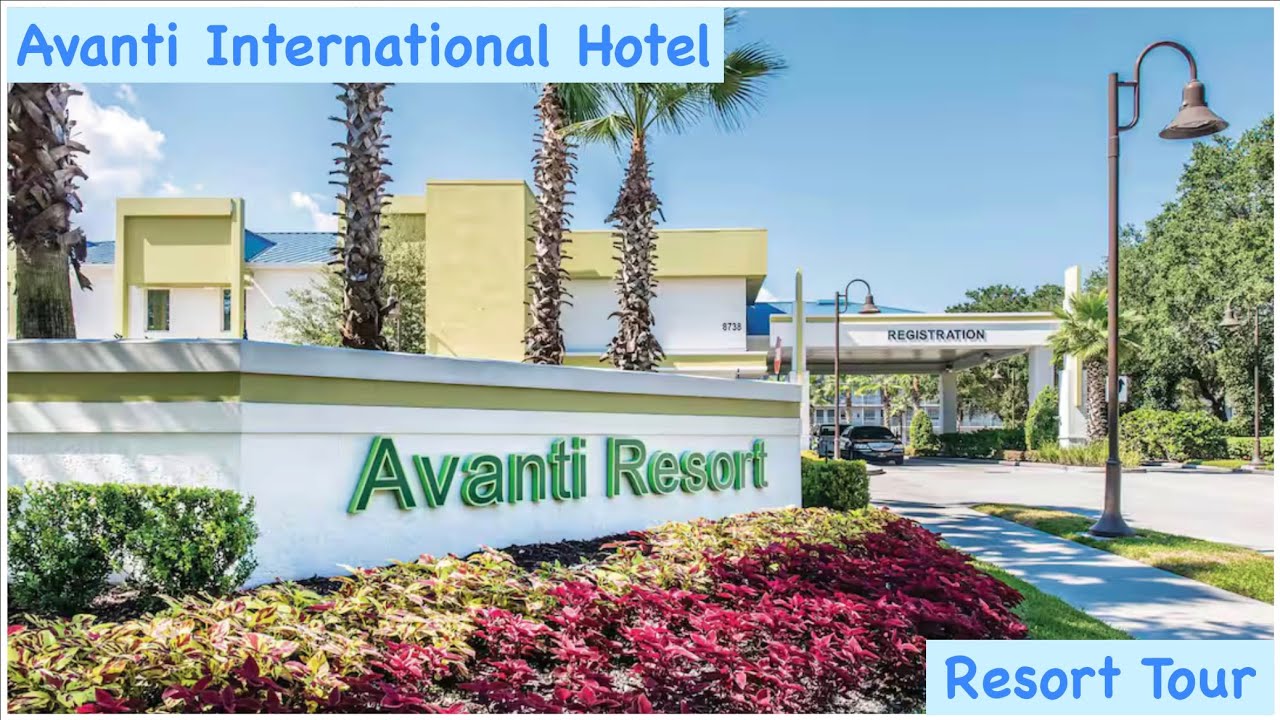 Отель Avanti International | Тур по курорту | Интернешнл Драйв | Орландо, Флорида | Обзор |