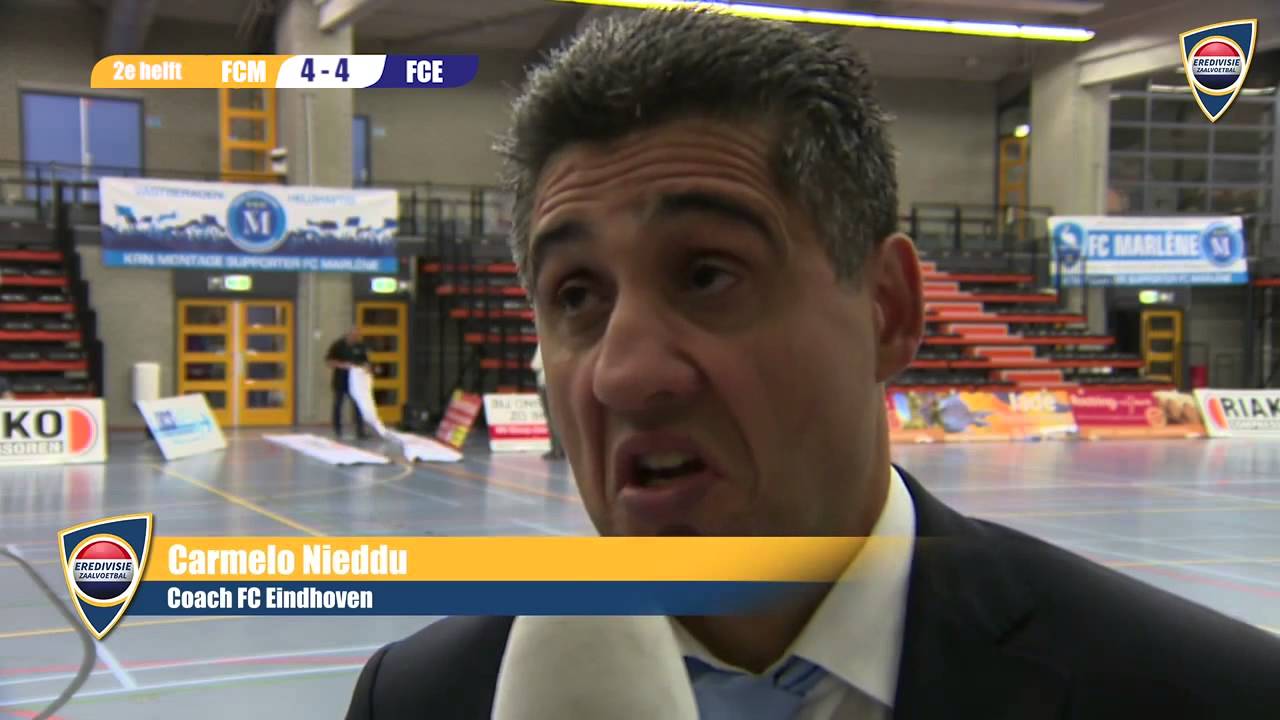 Zaalvoetbal samenvatting FC Marlène - FC Eindhoven 11 september 2015