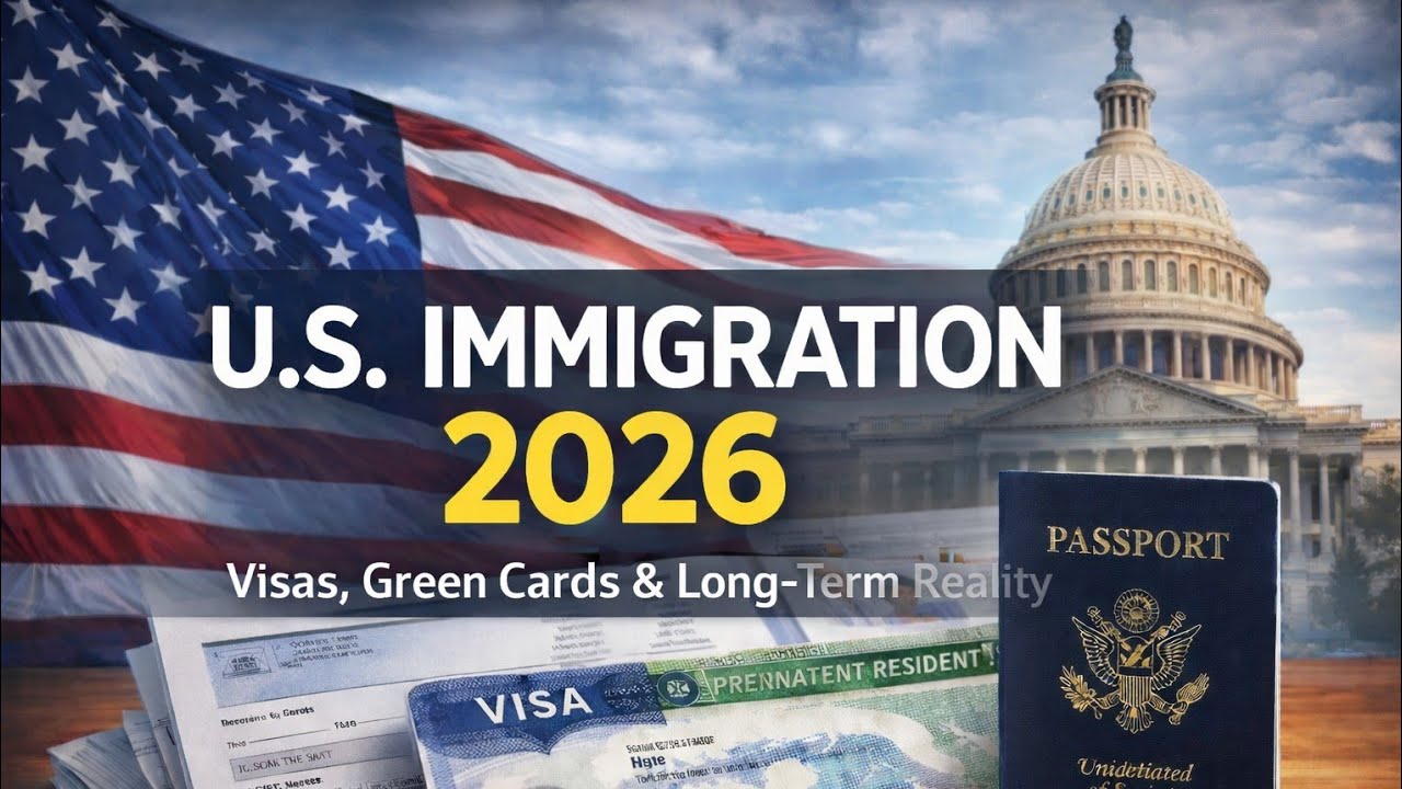 U.S. Immigration 2026 Explained: Visas, Green Cards & Long-Term Reality
