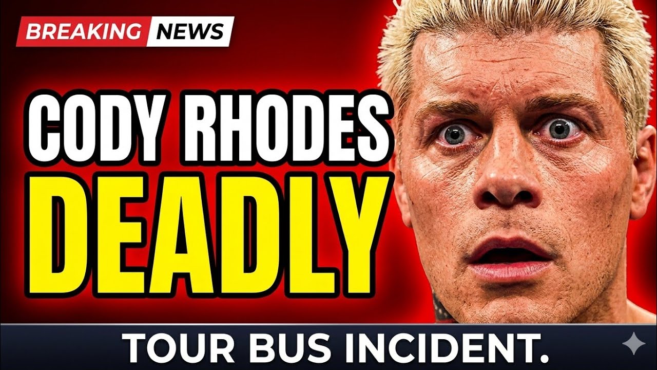 DEADLY Cody Rhodes Tour Bus BOMBSHELL! WWE News