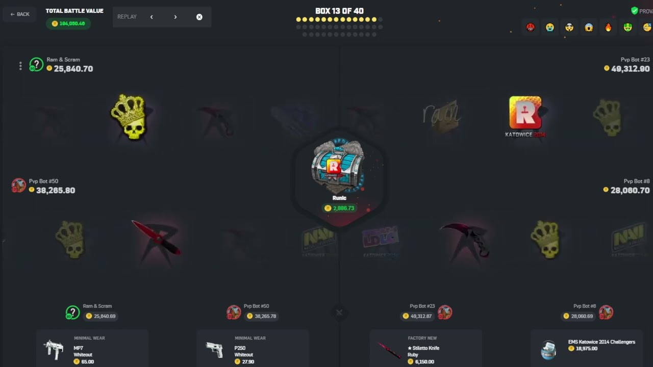 $800.000 CSGOROLL BATTLE - The Craziest And The Biggest Battle on CSGOROLL JUST HAPPENED!