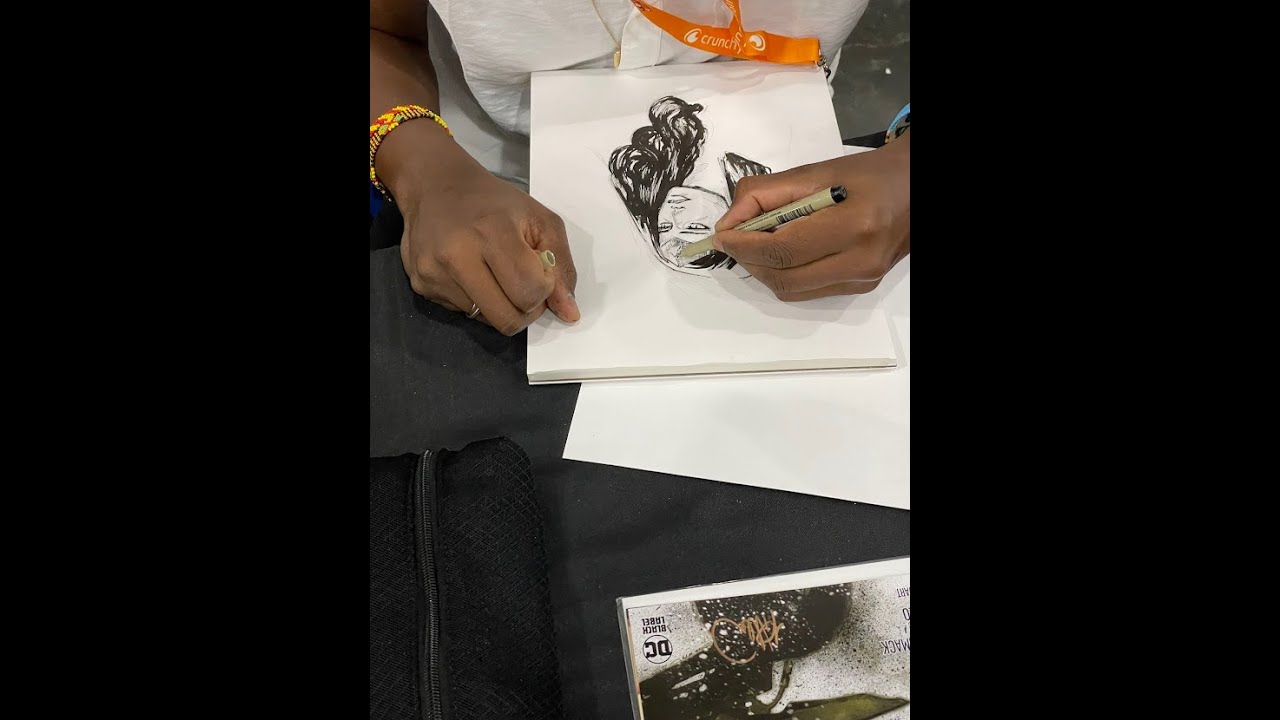 Olivier Coipel Wonder Woman pencils NYCC