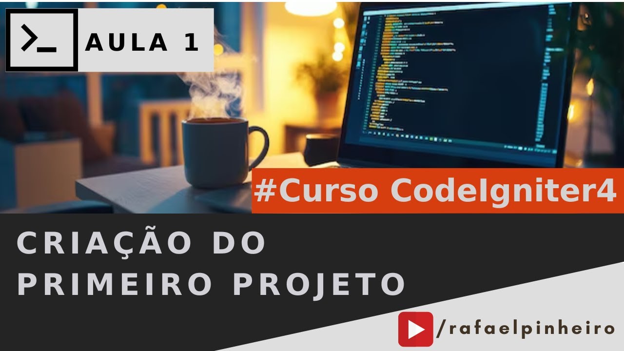 Aula 1 - Criando o primeiro projeto [Curso CodeIgniter 4 - 2025]