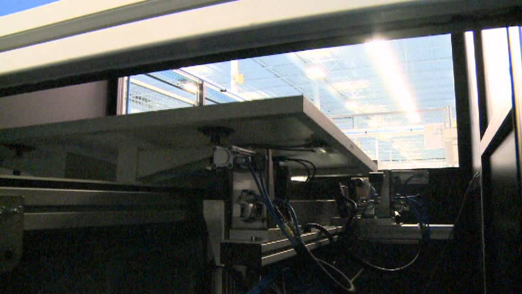 Solar panel production: Sun simulation