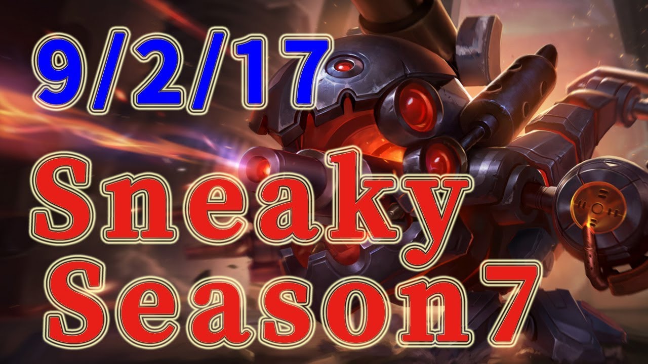 C9 Sneaky Kog'Maw ADC vs Tristana Patch 7.16
