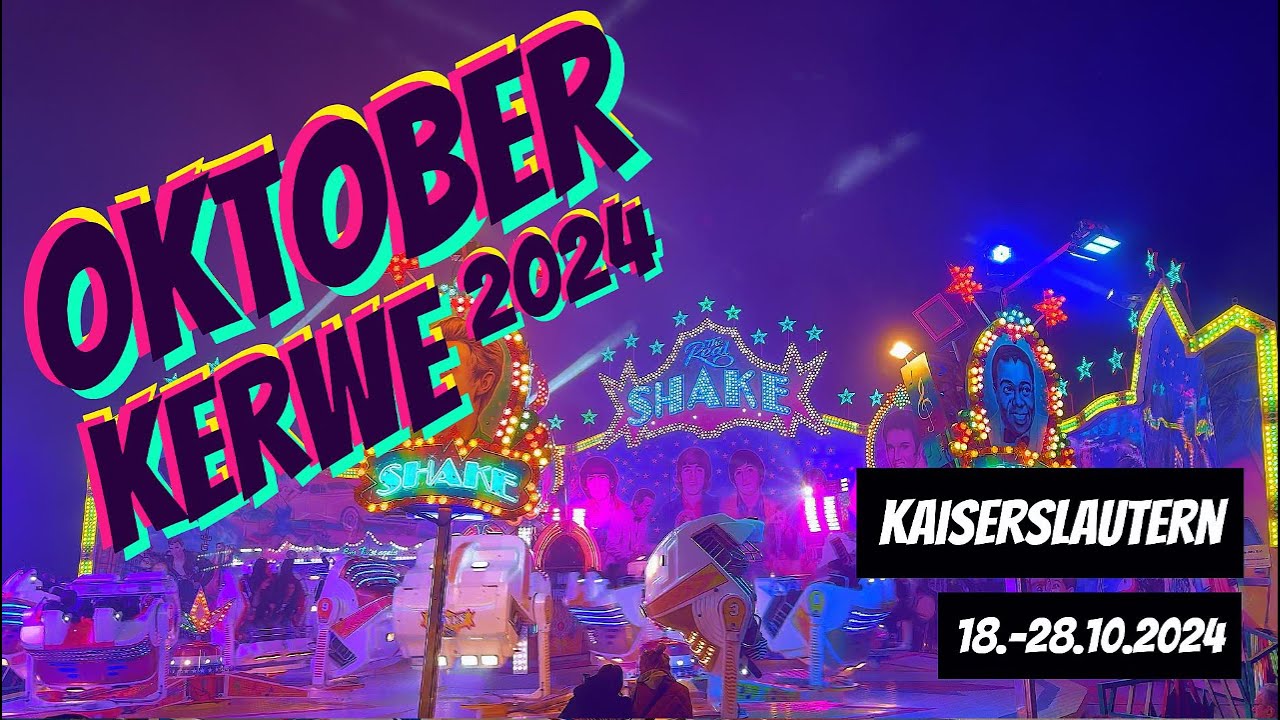 Oktoberkerwe | 2024 | Rundgang | Kaiserslautern