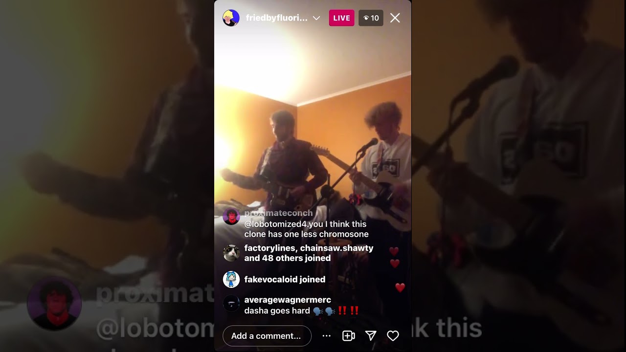 fried by flouride - dasha (ig live) - 10/28