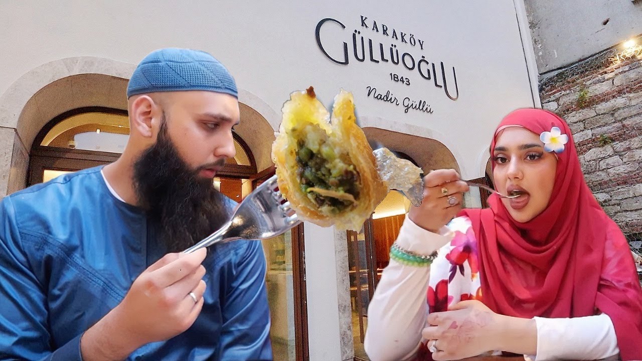 Trying Güllüoğlu Baklava & Exploring Galataport Istanbul!