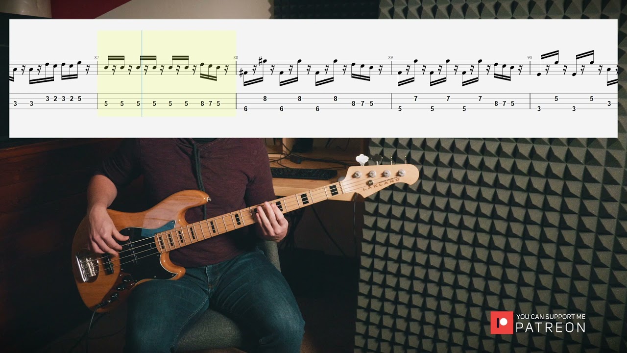Red Hot Chili Peppers - 21st Century (bass cover by Harry)