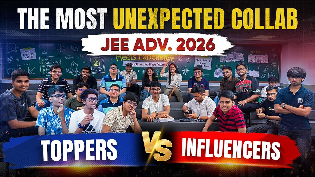 The Most Unexpected Collab: JEE Advanced 2026 Toppers vs Influencers! 🤯| ALLEN JEE