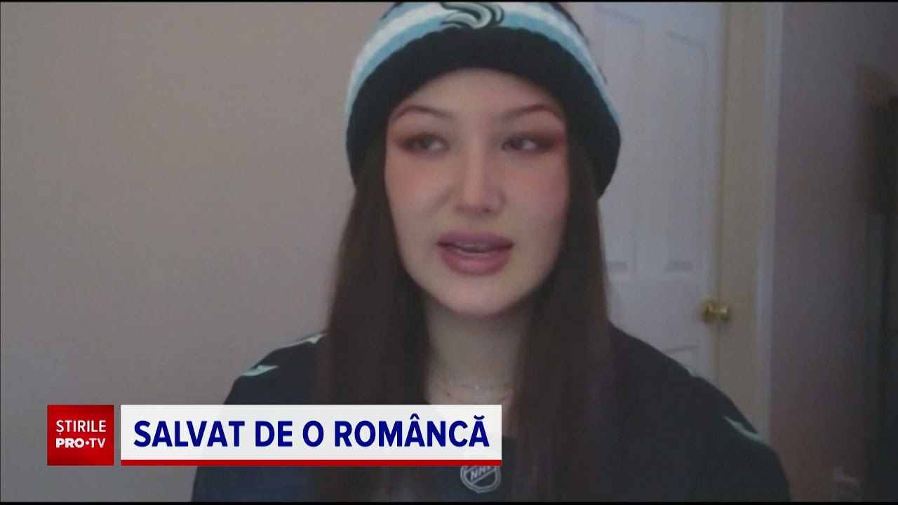 O tânără de origine română i-a salvat viața unui oficial al echipei de hochei Vancouver Canucks