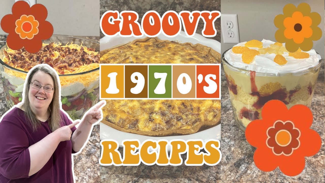 Retro Recipes You will Want on Repeat! | 1970s Vintage Cooking | Punch Bowl Cake