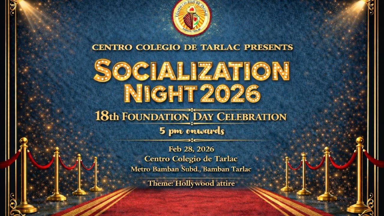 Centro Colegio de Tarlac Socialization Night 2026
