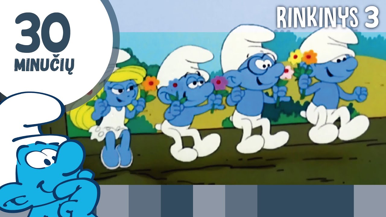 30 minučių Smurfų • 3 Rinkinys • Smurfai