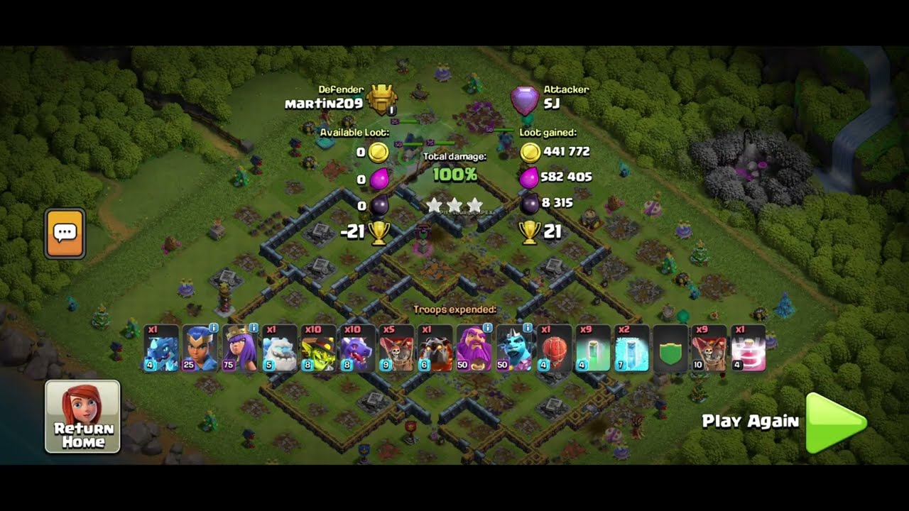 傳奇杯13本輕鬆平14本 - 隱形神盾龍流【部落衝突 Clash Of Clans】EP3
